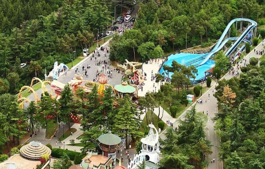 Sabaduri forest, Bears and wolves shelter. Chronicles of Georgia and Funicular tram in 1 day.